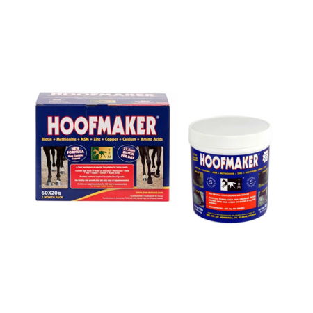 TRM Hoofmaker 500g & 60x20g – Supplément Sabots pour Chevaux