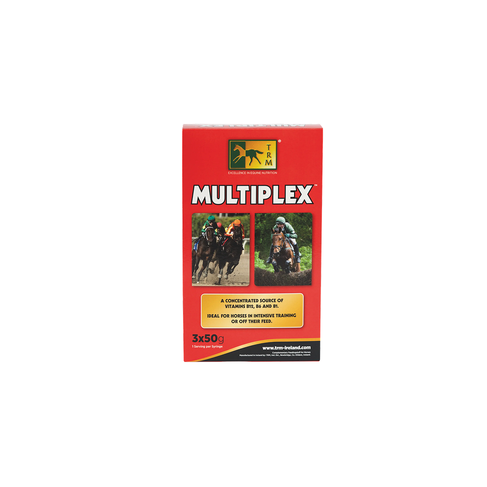 TRM Multiplex 3x50g Booster Vitamines pour Chevaux Athlètes TRM Multiplex 3x50g Booster Vitamines pour Chevaux Athlètes