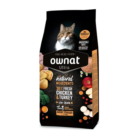 Ownat Ultra Mature Strlized Chat 3KG & 8KG