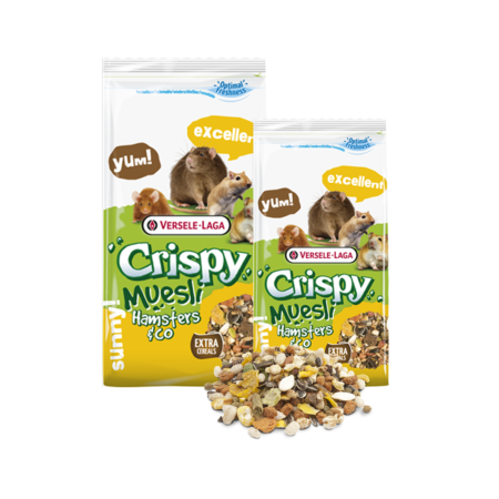 Versele Laga Crispy Muesli Hamsters & Co 400g et 1kg