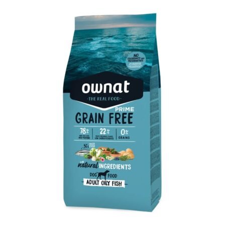 Ownat GF Prime ADULT OILY FISH 12KG - Croquettes Chien
