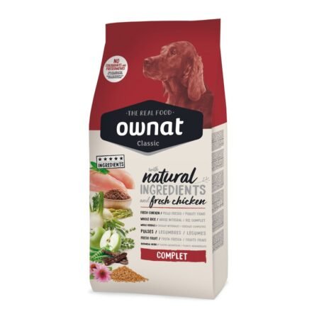 Ownat Classic Complet Chien : Croquettes 20KG & 4KG