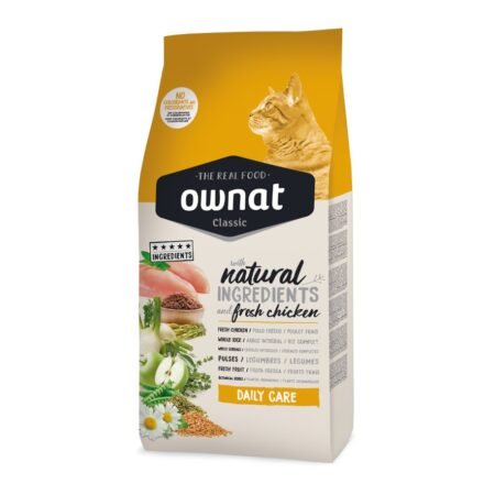 Ownat Classic Daily Care - Croquettes Chat (15KG, 4KG, 1,5KG, 400G)