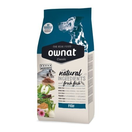 Ownat Classic Fish - Croquettes Chien (20KG & 4KG)