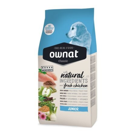 Ownat Classic Junior Chien - Croquettes pour Chiots (12KG & 4KG)