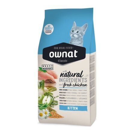 Ownat Classic Kitten - Croquettes Chatons (4KG, 1.5KG & 400G)