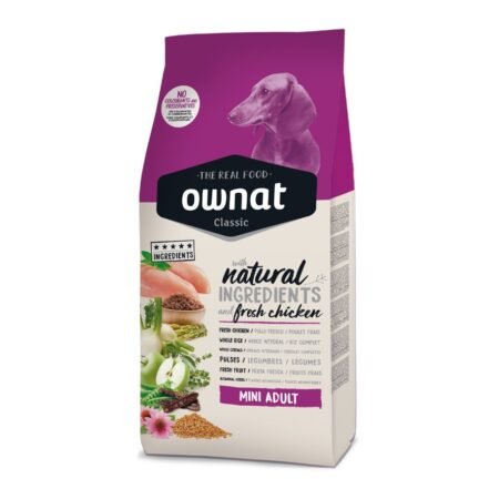 Ownat Classic Mini Adult - Chien : Croquettes 4KG, 8KG & 400G