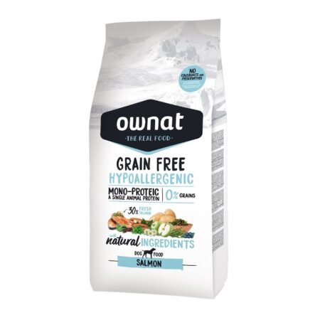 Ownat GF prime Hypoallergenic Saumon Chien - 12KG & 3KG