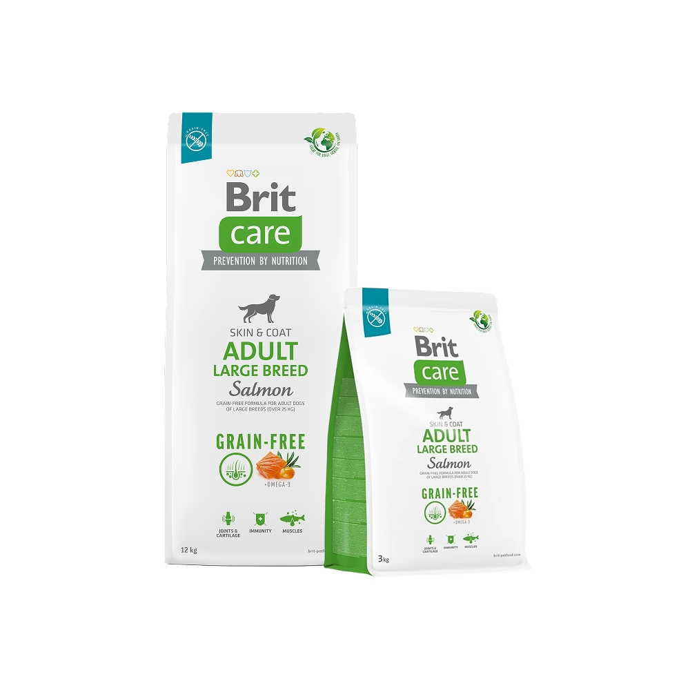 Brit Care Croquettes Chien Adulte Grande Race Sans Céréales 3 & 12kg Brit Care Croquettes Chien Adulte Grande Race Sans Céréales 3/12kg