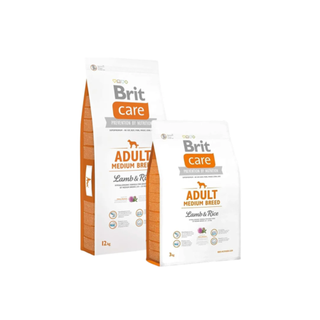 Brit Care Croquettes Hypoallergéniques Adulte Race Moyenne 3kg/12kg