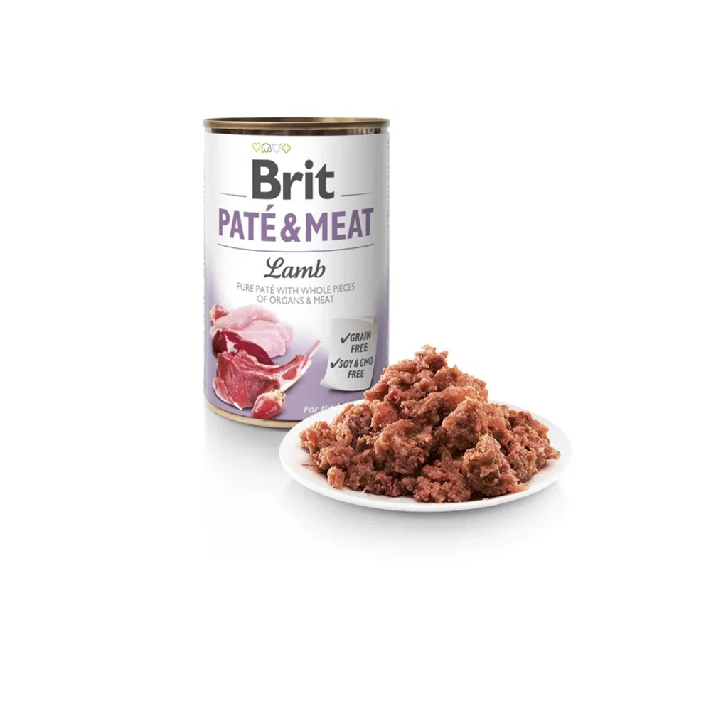Brit Paté & Meat Agneau - Aliment Complet pour Chiens Brit Paté & Meat Agneau - Aliment Complet pour Chiens