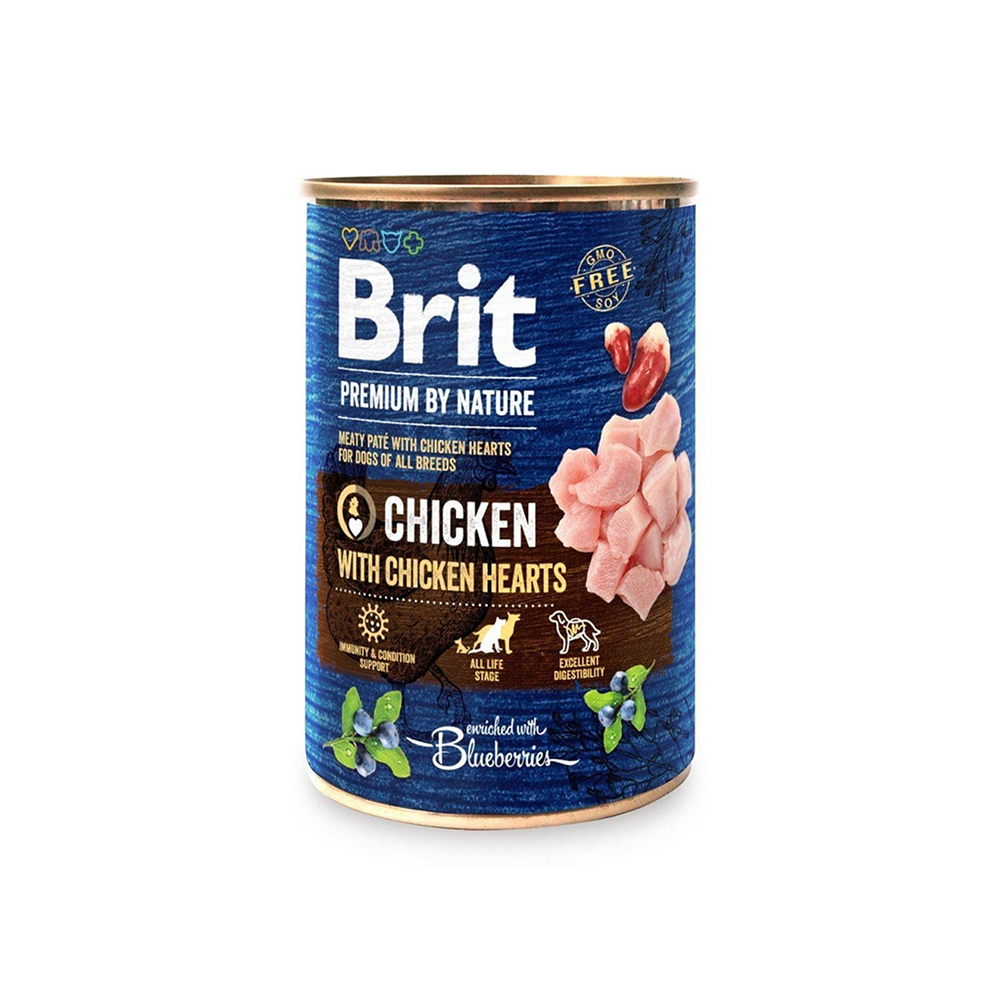 Brit Premium by Nature Pâtée Dinde & Foie pour Chiots sans Céréales Brit Premium by Nature Pâtée Dinde & Foie pour Chiots sans Céréales