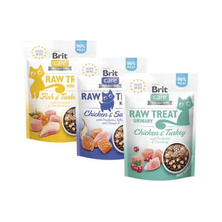 Brit RAW Treat Cat 40g - Friandises Lyophilisées Varies