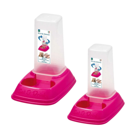 Georplaste Distributeur Anti-dérapant Chiens & Chats 0,7L - 3,7L