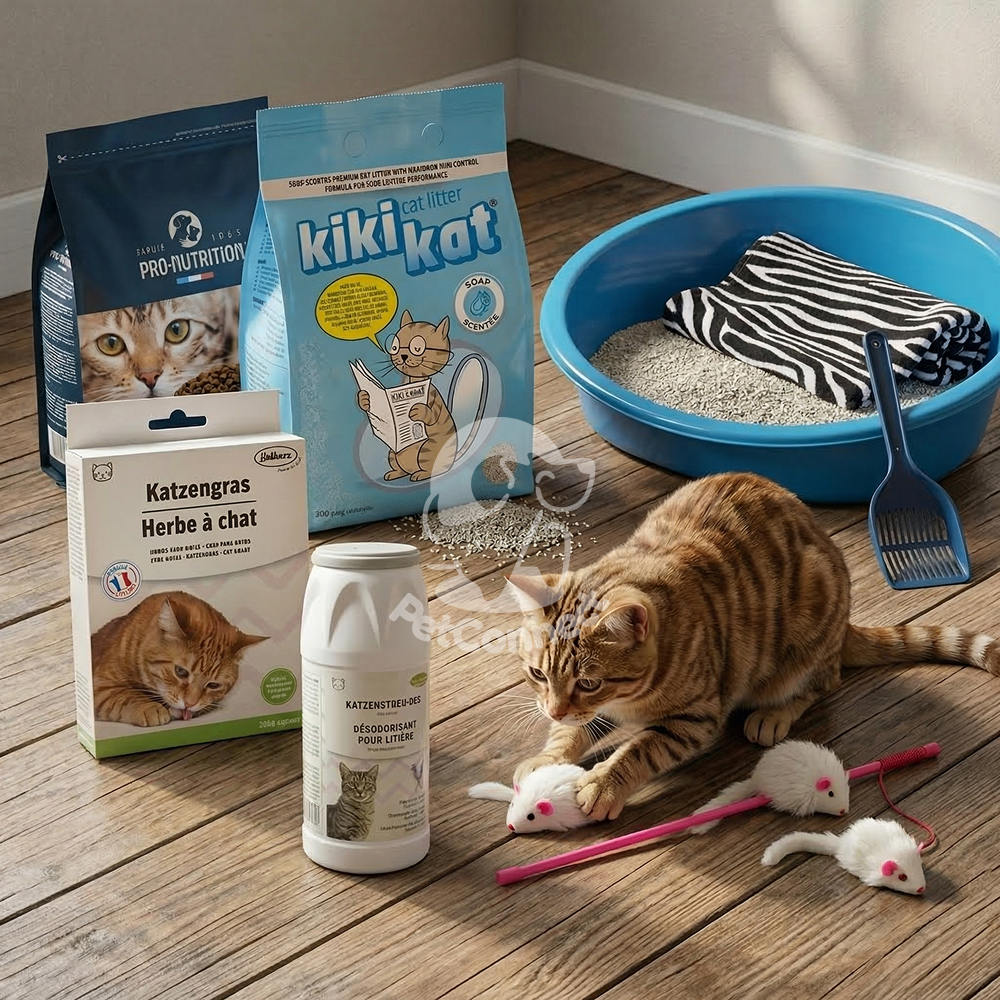 Pack Chat Appartement - Bien-être et Hygiène complète Pack Chat Appartement - Bien-être et Hygiène complète