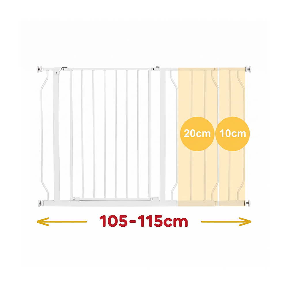 Barrière Escaliers 105 - 115cm Barrière Escaliers 105 - 115cm