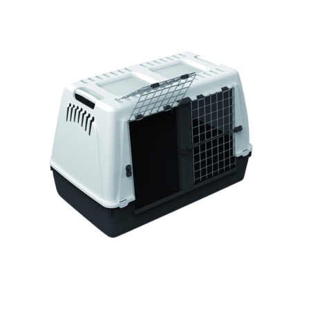 Cage de Transport IATA Bracco Double Entrée - (100x60x65 cm)