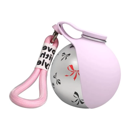 Wooflask - Bouteille d'eau portable 2 en 1 avec bol en silicone intégré - 285ml