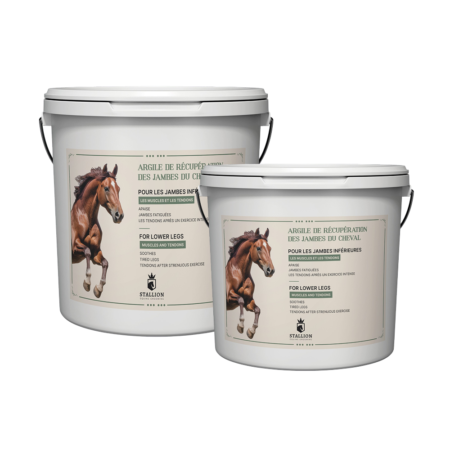 Argile Récupération Membres Stallion (Thym + Arnica) 5L & 17L
