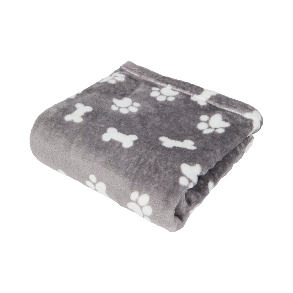 Couverture polaire Gris 70x100 cm Pets Blanket Couverture polaire Gris 70x100 cm Pets Blanket
