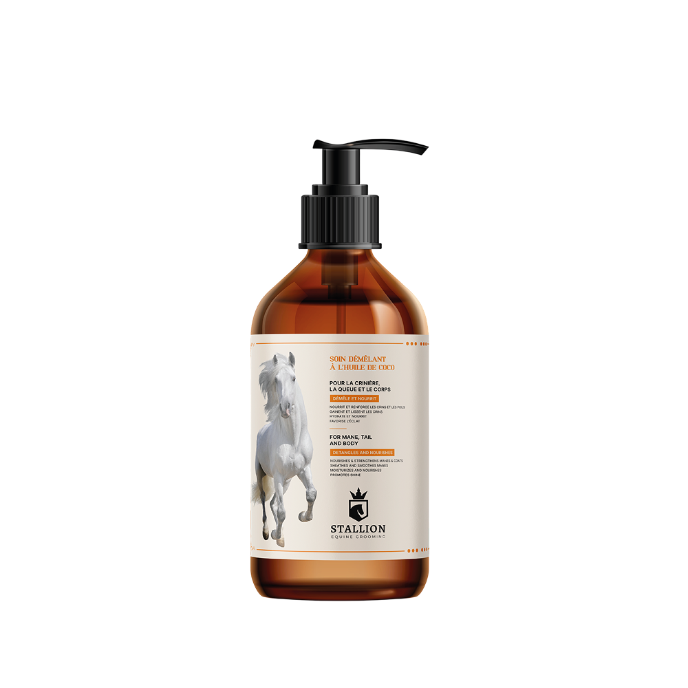 Démêlant sans eau à l’huile de coco Stallion 1L Démêlant sans eau à l’huile de coco Stallion 1L