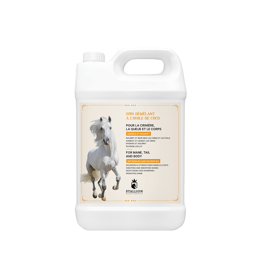 Démêlant sans eau à l’huile de coco Stallion 5L Démêlant sans eau à l’huile de coco Stallion 5L