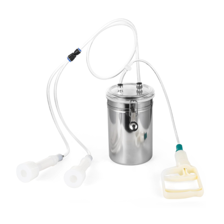 Machine à traire manuelle portable Qiilu 2000ml - Elevage et Ferme