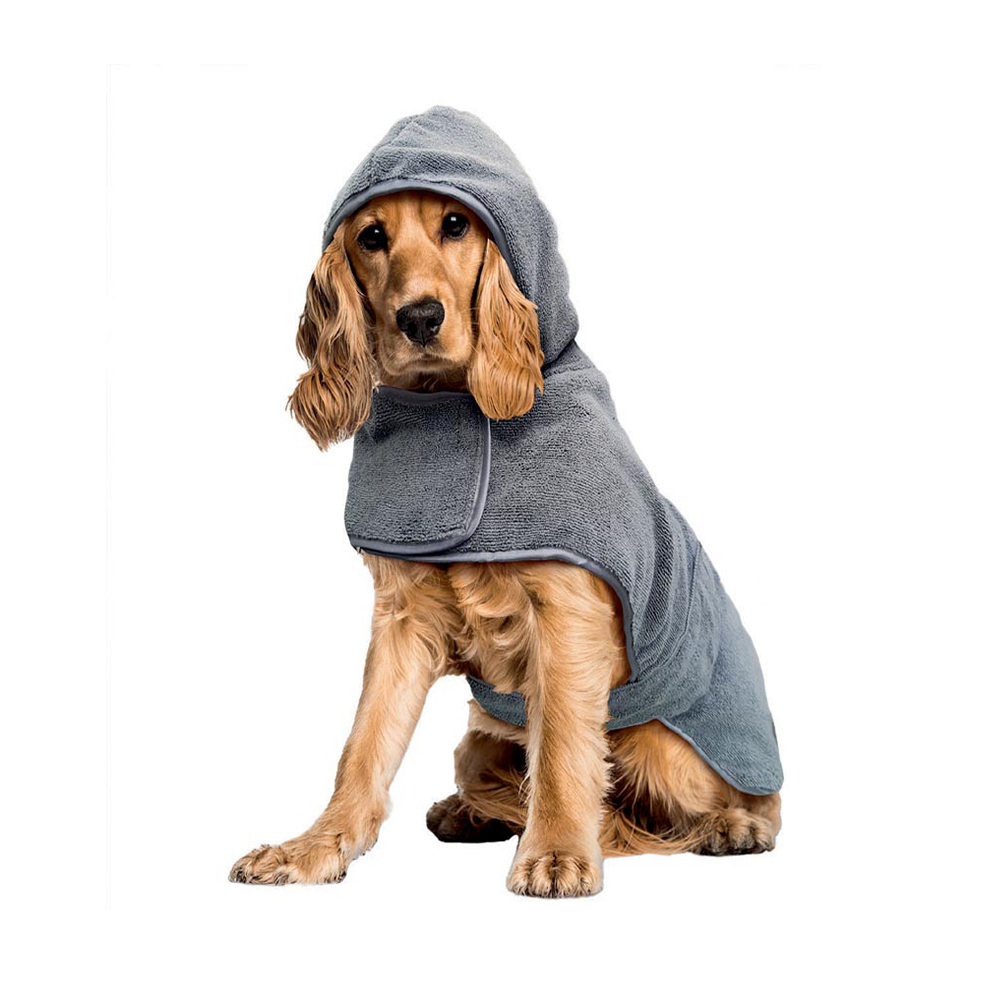 Peignoir en Microfibre pour Chien - Taille M Peignoir en Microfibre pour Chien - Taille M