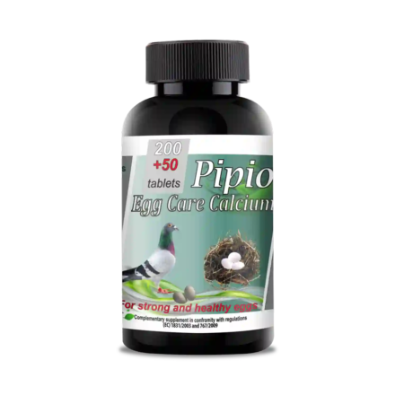 Pipio Egg Care Calcium 250 g – Coquilles et Reproduction Oiseaux