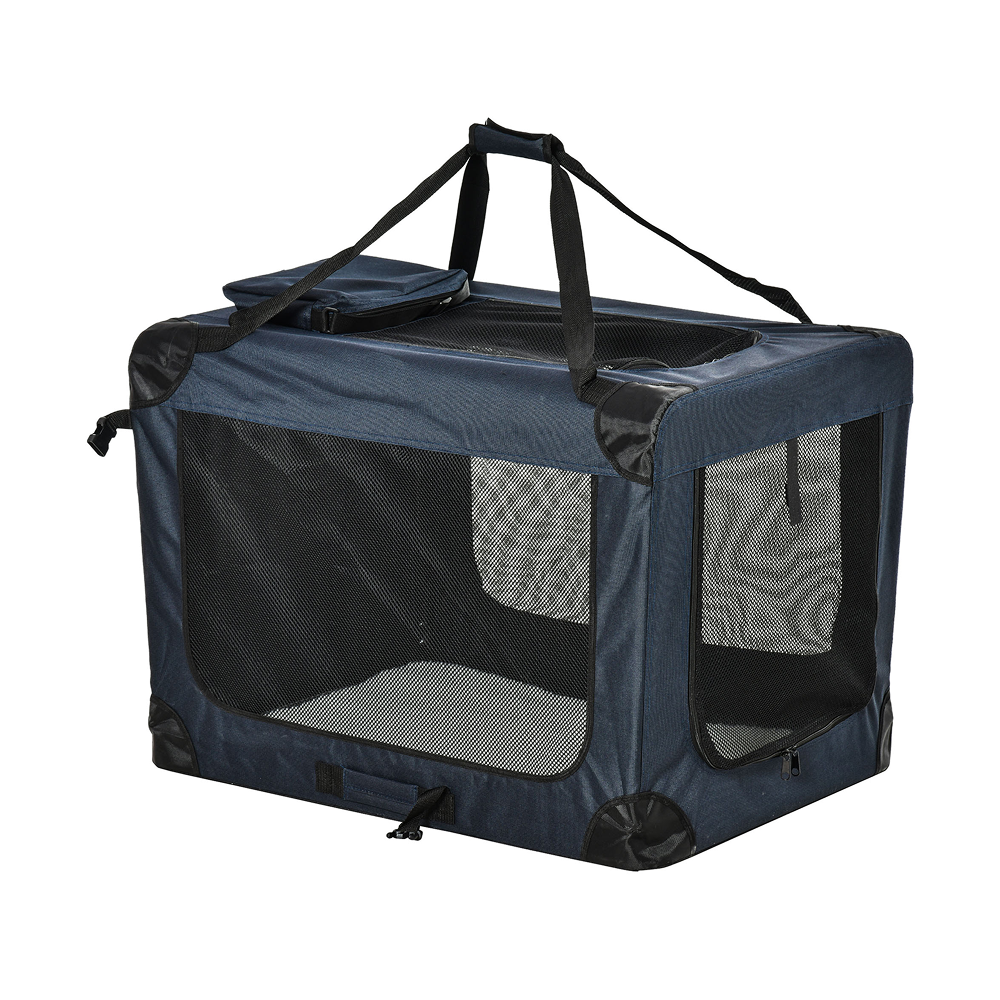 Sac de transport bleu nuit PawHut 70x51x50 cm Sac de transport bleu nuit PawHut 70x51x50 cm