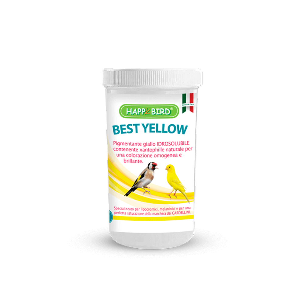 Colorant Jaune Best Yellow Happy Bird 100g Colorant Jaune Best Yellow Happy Bird 100g