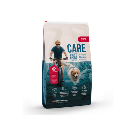Croquettes CARE ADULT SPORT HUHN 10 kg MERA