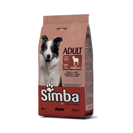 Croquettes Chien Agneau Simba - 20kg