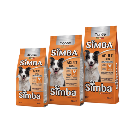 Croquettes Chien Poulet Frais Simba - 4kg, 10kg & 20kg
