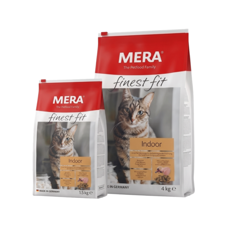 Croquettes MERA Finest Fit Indoor - 1.5 kg et 4 kg