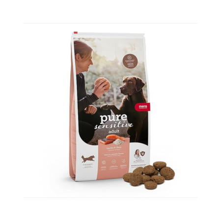 Croquettes MERA Pure Sensitive Adult Saumon & Riz 4 kg