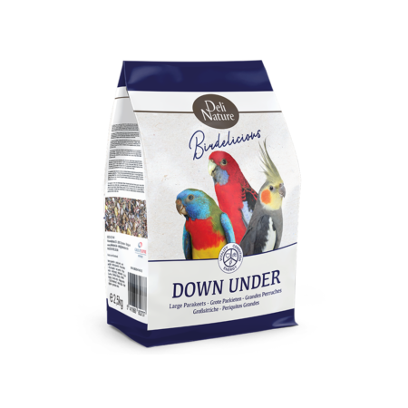 Deli Nature Grandes Perruches Down Under Birdelicious 2,5kg
