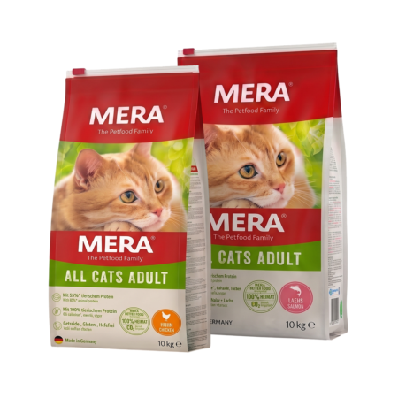MERA Croquettes Chat Toutes Races Saumon & Poulet 10kg