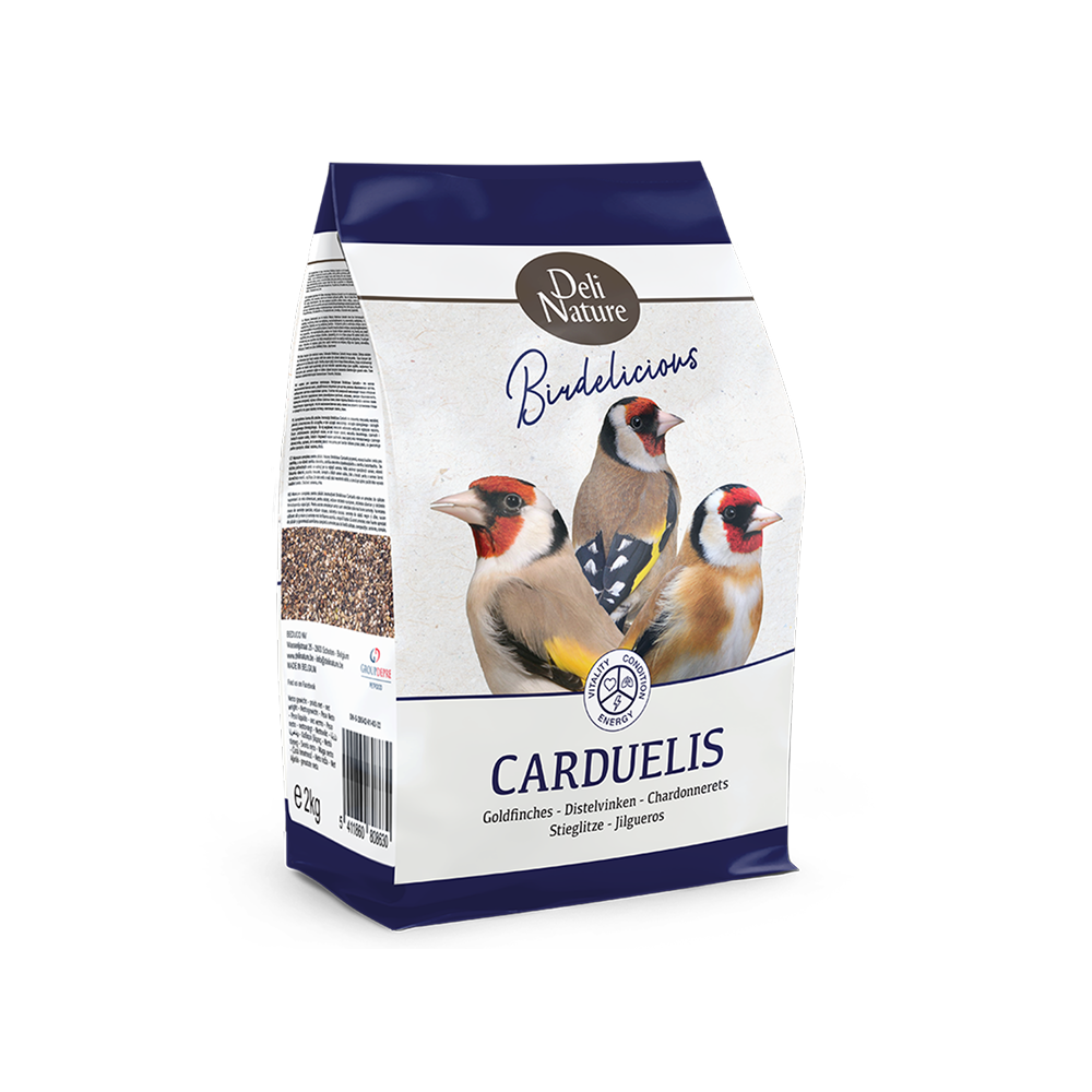 Mélange Carduelis Chardonnerets Birdelicious 2kg Deli Nature Mélange Carduelis Chardonnerets Birdelicious 2kg Deli Nature