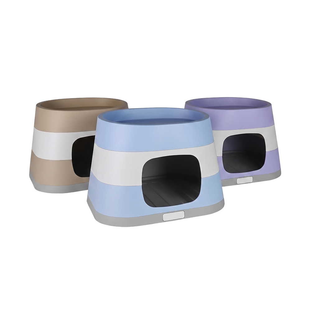 Niche Ring pour chien et chat Bergamo - Mocaccino, Bleu ciel & Violet Niche Ring pour chien et chat Bergamo - Mocaccino, Bleu ciel & Violet