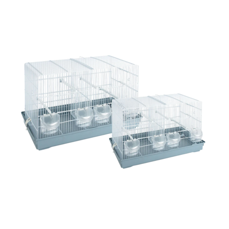 Set de Cages Oiseaux Leopet Cova 44 & 58
