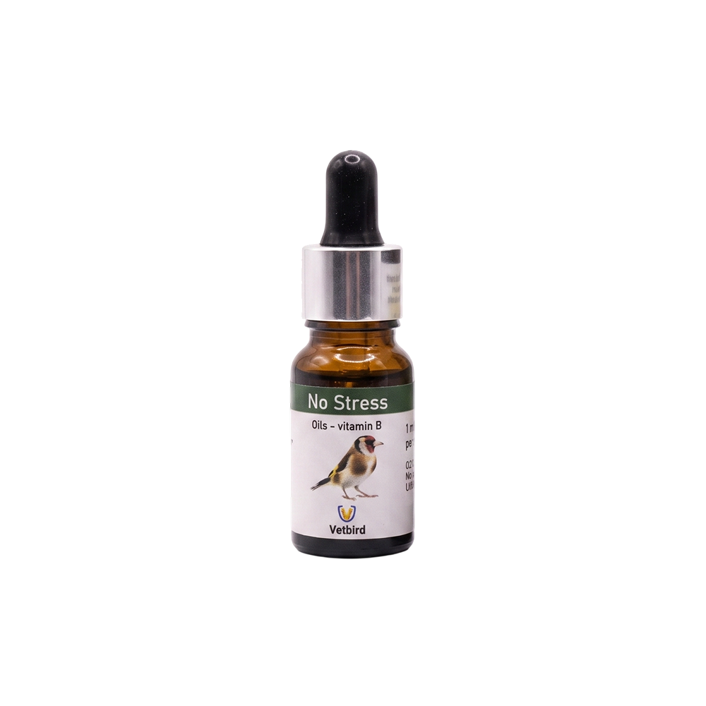 Vetbird No stress 10ml Anti-stress pour oiseaux Vetbird No stress 10ml Anti-stress pour oiseaux