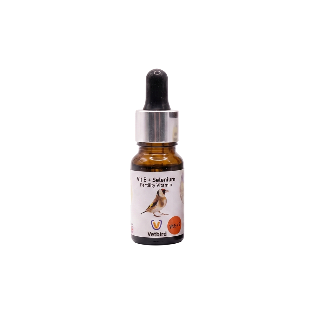 Vit E + Selenium Fertility Vitamin Vetbird 10ml Vit E + Selenium Fertility Vitamin Vetbird 10ml