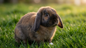Le Bélier Hollandais a été développé aux Pays-Bas dans les années 1950 en croisant des races de lapins à oreilles tombantes et des races naines, afin de produire un petit lapin au corps compact et aux oreilles tombantes. C'est une race amicale et sociable, généralement considérée comme un bon choix pour des propriétaires attentifs qui débutent avec les lapins. Son pelage dense nécessite un brossage régulier, et son alimentation demande une gestion attentive compte tenu de la petite taille de la race.