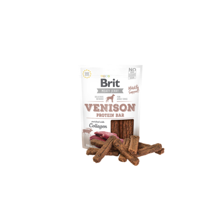 Brit Jerky Venison Protein Bar 200g