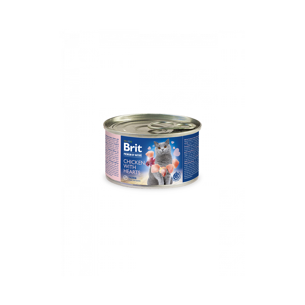 Brit Premium by Nature Chicken with Hearts 200 g Brit Premium by Nature Chicken with Hearts 200 g