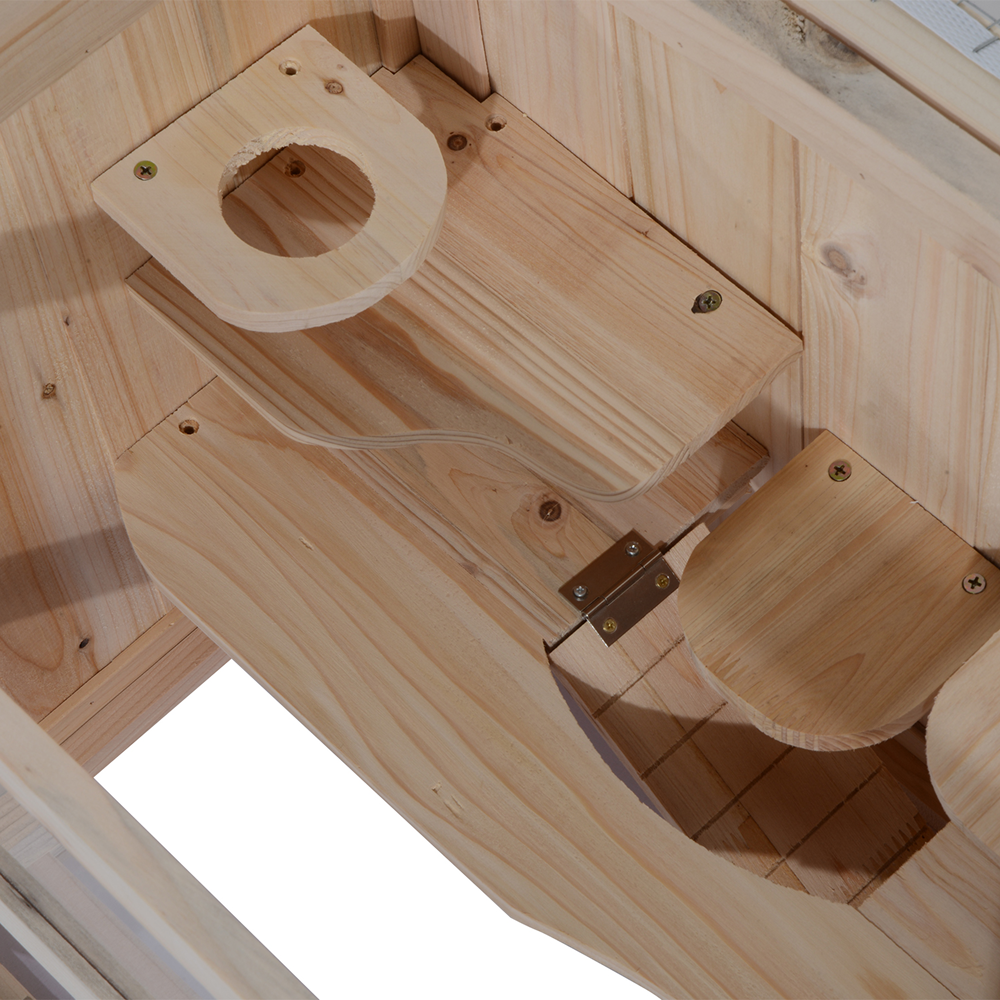 Cage pour hamsters souris petits rongeurs multi-équipements rampe plateformes toit ouvrant grillagé porte bois de sapin plexiglas - pawhut Cage pour hamsters souris petits rongeurs multi-équipements rampe plateformes toit ouvrant grillagé porte bois de sapin plexiglas - pawhut