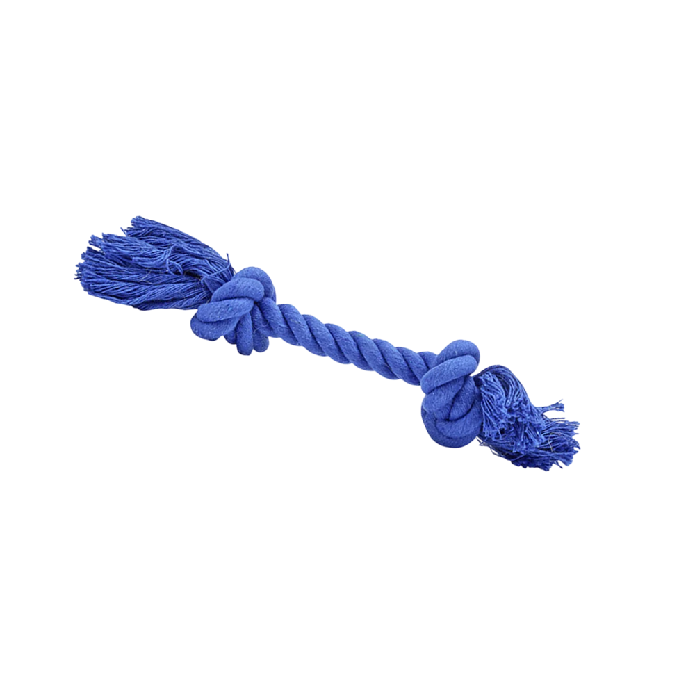 Corde à nœuds bleue Corde à nœuds bleue