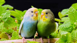 La Perruche Ondulée est originaire des prairies australiennes, où elle vit en grandes bandes nomades, et est tenue comme oiseau de compagnie dans le monde entier depuis le XIXe siècle. C'est un oiseau sociable et vocal qui peut apprendre à imiter des sons et des mots, et qui s'épanouit généralement avec une interaction régulière ou la compagnie d'une autre perruche ondulée. Ses besoins en soins incluent une alimentation variée, une cage spacieuse et des moments quotidiens de vol et d'exercice en dehors de la cage.