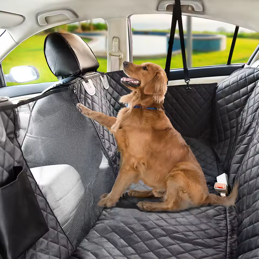 Housse de Siège Auto Imperméable pour Chien 137x147cm Housse de Siège Auto Imperméable pour Chien 137x147cm